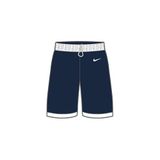 NIKE Womens Team25 Basketball Stock Short - Obsidian