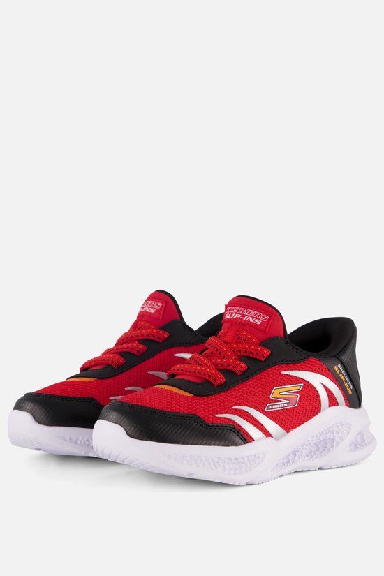 Skechers Meteor Lights Slip-ins Sneakers rood