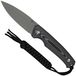 Civivi Altus Fixed Blade C20076B-2, Stonewashed 14C28N, Gray and Black Layered G10 zakmes
