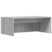 vidaXL Wandbureau Grijs Sonoma 80 x 45 x 30 cm
