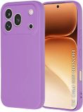 Techsuit Hoesje geschikt voor HONOR 600 Pro - Soft Flex Silicone Back Cover - Purple