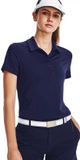Under Armour Dames Golfpolo Zinger Short Sleeve Midnight Navy Maat S