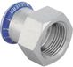 Geberit Mapress roestvrij staal overgang met binnendraad, DN 20 / 25, dø 22 mm, 31824
