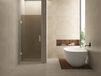 Wiesbaden Less nisdeur 800 x 2000 x 8 mm nano vintage brons glas/geborsteld staal