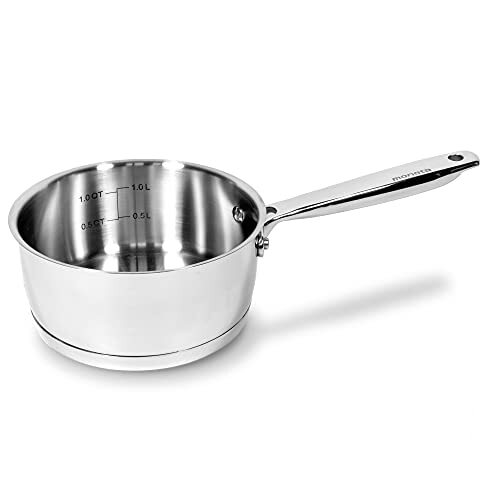 Moneta Accordo braadpan met 1 handvat, roestvrij staal, voor elke kookplaat, 16 cm