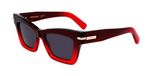 Salvatore Ferragamo SF2031S Zonnebril Dames Rood