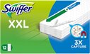 Swiffer XXL Vloerreiniger Droge Vloerdoekjes - 6 x 12 = 72 navullingen