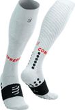 Compressport Full Socks Recovery 2.0 - Compressiesokken Unisex Wit Schoenmaat 45-48