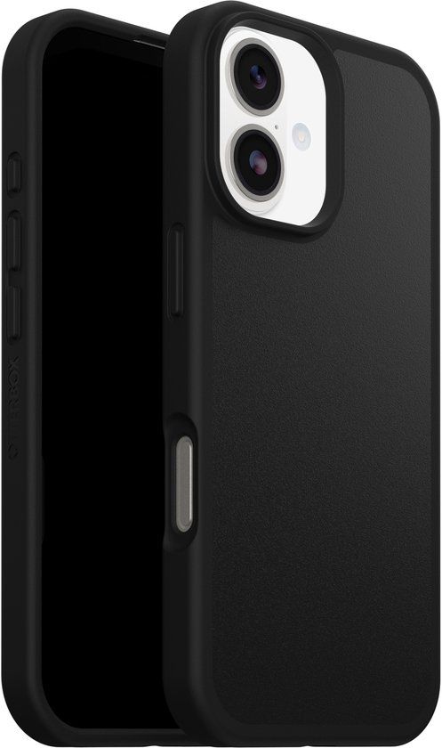 OtterBox React MagSafe - Telefoonhoesje - Geschikt voor iPhone 17 - Zwart/Transparant