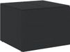vidaXL Tuinbox 291 L poly rattan zwart