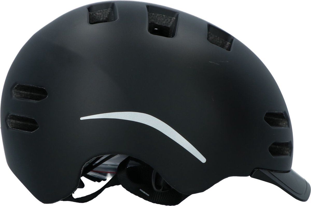 Dresco Fietshelm Urban Pedelec Medium 55-58cm Zwart