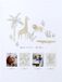 Vertbaudet Geboorteposter BABYLON beige/wit