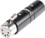 Hicon HI-X3X5-MF XLR-adapter XLR-stekker - XLR-bus