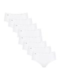 sloggi Midislip Basic+ Vrouwen Effen Wit 8 Stuks