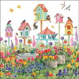 Ambiente Lunch Servetten Birdhouses - 33x33 cm