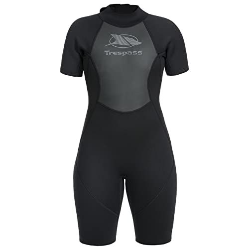 Trespass Wo SCUBADIVE 3MM KORTE WETSUIT ZWART XXL