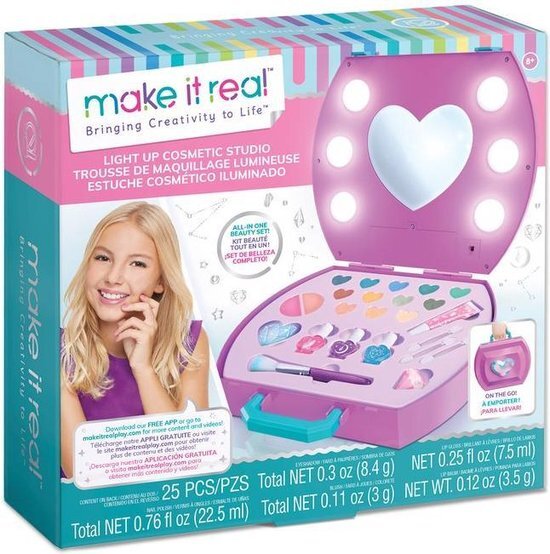 Make it Real Make-up Koffer met verlichting