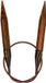 KnitPro Ginger aiguilles circulaires 40cm 10.00mm marron