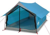 vidaXL Tent 2-persoons waterdicht blauw