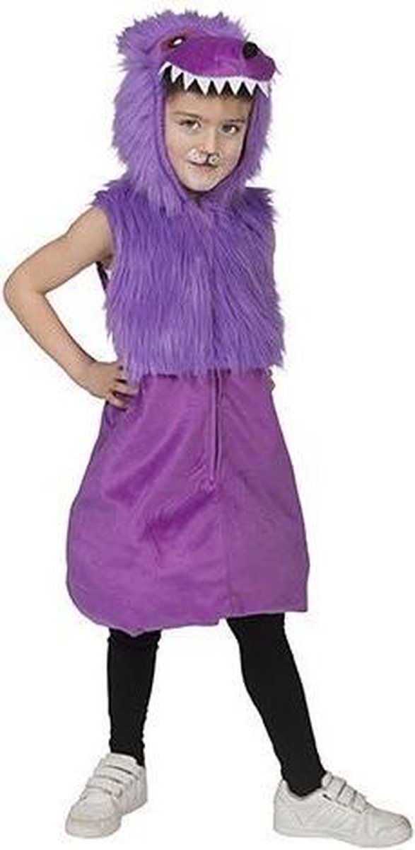 Funny Fashion Purple wolf Verkleedkleding