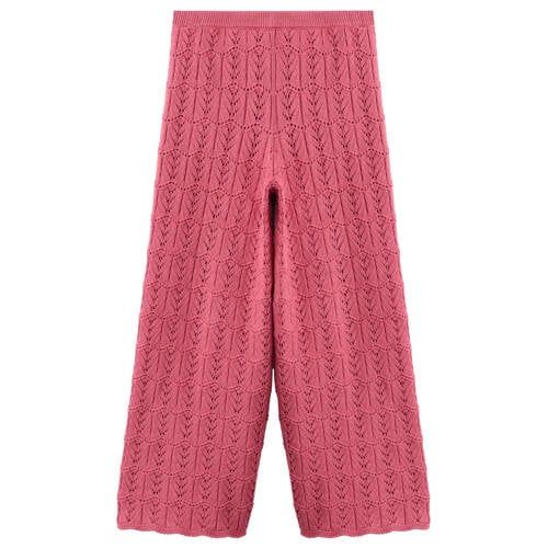 Mango Kids casual broek roze