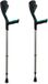 Advance HERDEGEN SAS Advance Crutches Pack Anatomic Rubber Handle Green