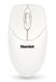 Hamlet XMICEU2WH-OEM muis Universeel Ambidextrous USB Type-A Optisch 1000 DPI Wit