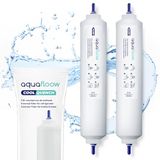 Aquafloow Koelkast waterfilters compatibel met Samsung LG AEG Haier Whirpool DA29-10105J, HAFEX/EXP, DA99-02131B, WSF-100, 5231JA2010B, 0060823485A, BL9808, EF-9603, 3890JC2990A (2)
