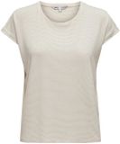 ONLY ONLCLAUDIA S/S GLITTER TOP NOOS JRS Heren T-shirt