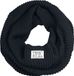 Gothicana Zwarte gebreide sjaal - Unisex - one size