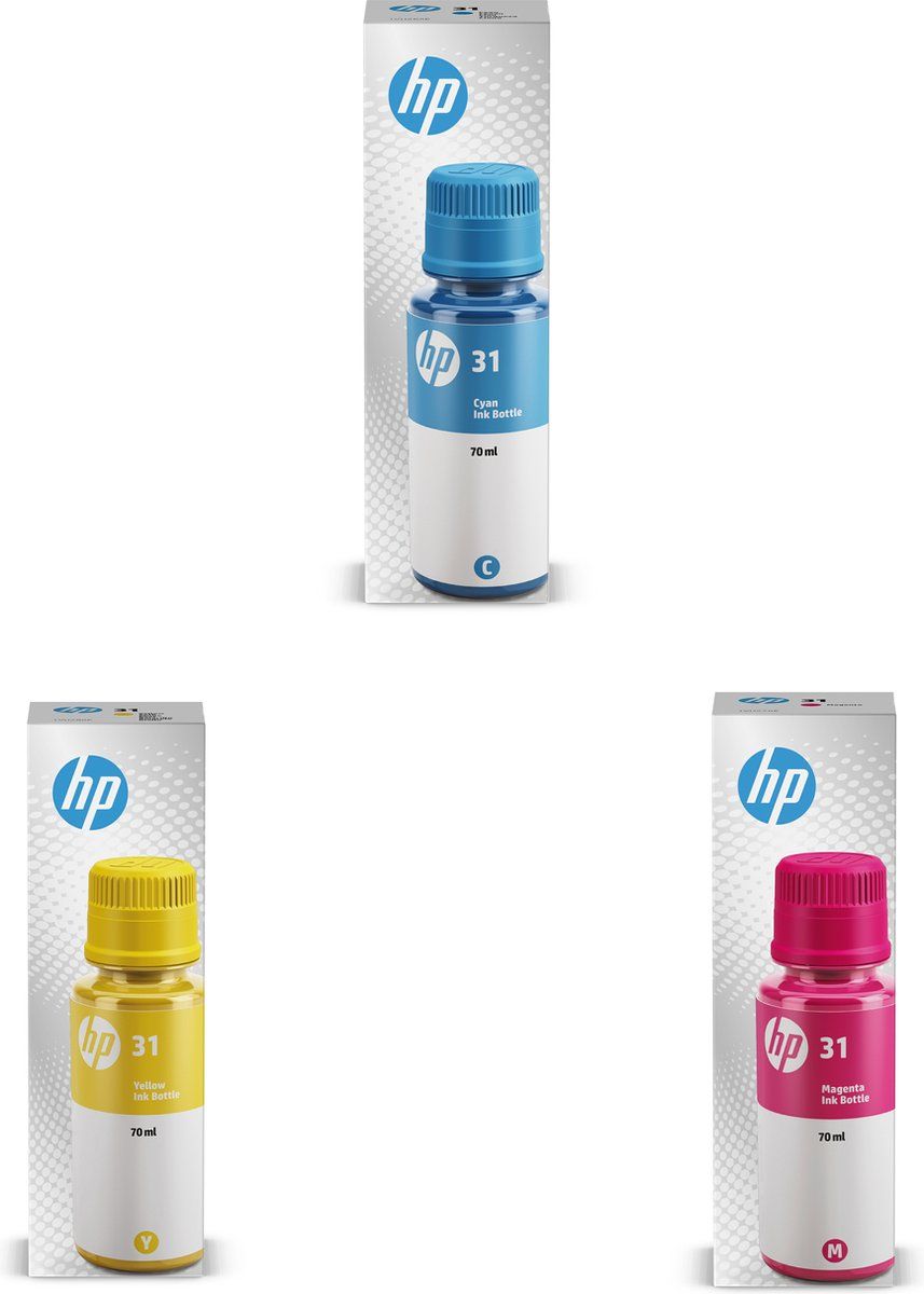 HP 31 - Inktcartridge kleur - 8714958000631