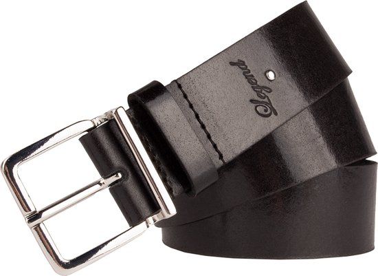 Legend Dames Leren Riem Zwart 95cm