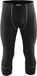 Craft Active knicker thermobroek 3/4 zwart heren