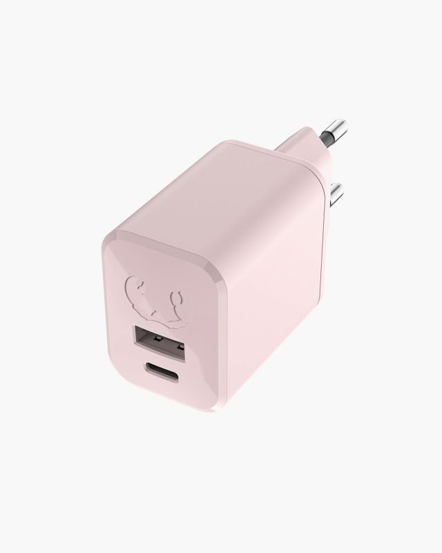 Fresh 'n Rebel Mini Charger USB-C + A 45W - Pink
