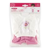 Corolle Joggingpak 2-delig voor Babypop 36cm Roze