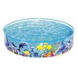 Opblaasbaar Bestway Opblaasbaar Kinderzwembad Navy 183 x 38 cm