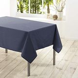 Douceur d'Intérieur Essentiel Tafelkleed, Rechthoekig, Polyester, Grijs (Donkergrijs), 200 x 140 cm