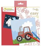Avenue Mandarine Graffy Easy 'Transport' Viltstift Kinderen Multi