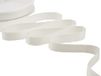 Furlanis Dubbel satijnen lint, Italiaanse stof - natuurlijk wit, 16 mm x 25 m