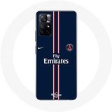 Maniacase Hoesje voor Xiaomi Redmi Note 11s 5G PSG Nike Fly Emirates Logo
