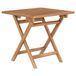 Prolenta Maison Exclusive - Opklapbare tuintafel, 45x45x45 cm, massief teakhout
