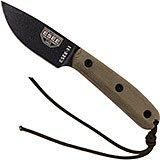 ESEE Model 3HM Bushcraft Knife - Modified Handle & Leather Sheath