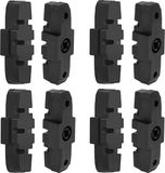 Markenlos Magura Remblokken HS11 HS22 HS33 50mm - Zwart Geluidsarm Race-Line Velgremmen - Set van 4
