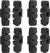 Markenlos Magura Remblokken HS11 HS22 HS33 50mm - Zwart Geluidsarm Race-Line Velgremmen - Set van 4