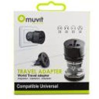MUVIT WORLD TRAVEL ADAPTER EU/UK/US/AU