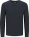 JACK&JONES JJEORGANIC BASIC TEE LS O-NECK NOOS Heren Lange mouwen shirts XXL Navy Blazer