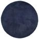 VidaXL Hoogpolig vloerkleed NAVARRA 100x100 cm polyester marineblauw