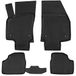 PETEX AWM58110 3D weerbestendige matten pasvorm set zwart 4-delig