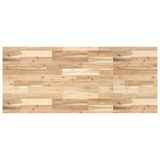 vidaXL Wastafelblad 140x60x4 cm onbehandeld massief acaciahout