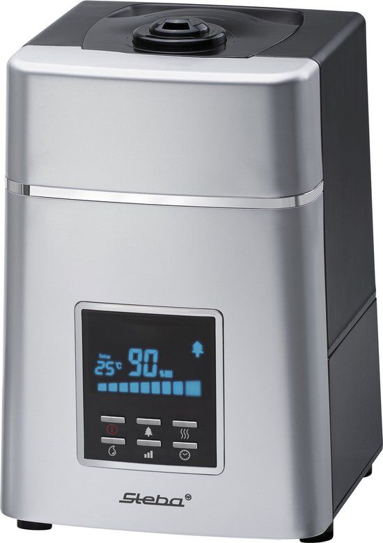 Steba LB5 Ultrasone Luchtbevochtiger - 6 Liter - 30m2 - Zilver